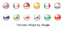 Widget Google Translate versi 2-baris